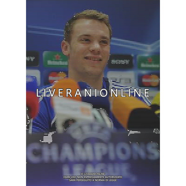 UEFA Champions League 2010/2011 Quarti di Finale Andata Milano - 04.04.2011 Allenamenti e Conferenza Stampa Pre Partita Nella Foto:manuel neuer /Ph.Vitez-Ag. Aldo Liverani