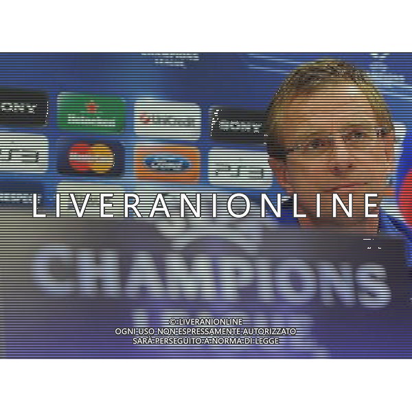 UEFA Champions League 2010/2011 Quarti di Finale Andata Milano - 04.04.2011 Allenamenti e Conferenza Stampa Pre Partita Nella Foto:ralf rangnick /Ph.Vitez-Ag. Aldo Liverani