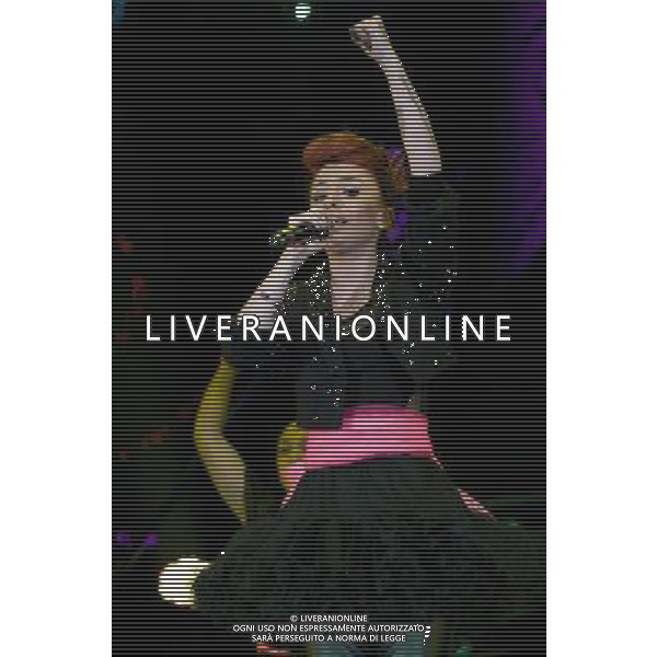 - Picture Shows: Cher Lloyd performing live at the matinŽe show as part of the X Factor UK Live Tour 2011 at the SECC, Glasgow Scotland, UK -2nd April 2011. AG. ALDO LIVERANI SAS ITALY ONLY *** Local Caption *** .