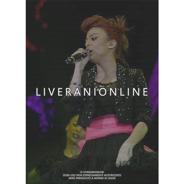 - Picture Shows: Cher Lloyd performing live at the matinŽe show as part of the X Factor UK Live Tour 2011 at the SECC, Glasgow Scotland, UK -2nd April 2011. AG. ALDO LIVERANI SAS ITALY ONLY *** Local Caption *** .