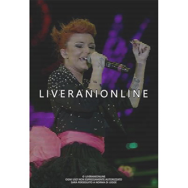- Picture Shows: Cher Lloyd performing live at the matinŽe show as part of the X Factor UK Live Tour 2011 at the SECC, Glasgow Scotland, UK -2nd April 2011. AG. ALDO LIVERANI SAS ITALY ONLY *** Local Caption *** .