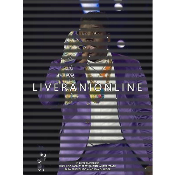- Picture Shows: Paije Richardson performing live at the matinŽe show as part of the X Factor UK Live Tour 2011 at the SECC, Glasgow Scotland, UK -2nd April 2011. AG. ALDO LIVERANI SAS ITALY ONLY *** Local Caption *** .