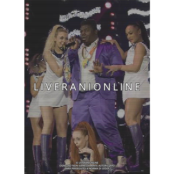- Picture Shows: Paije Richardson performing live at the matinŽe show as part of the X Factor UK Live Tour 2011 at the SECC, Glasgow Scotland, UK -2nd April 2011. AG. ALDO LIVERANI SAS ITALY ONLY *** Local Caption *** .
