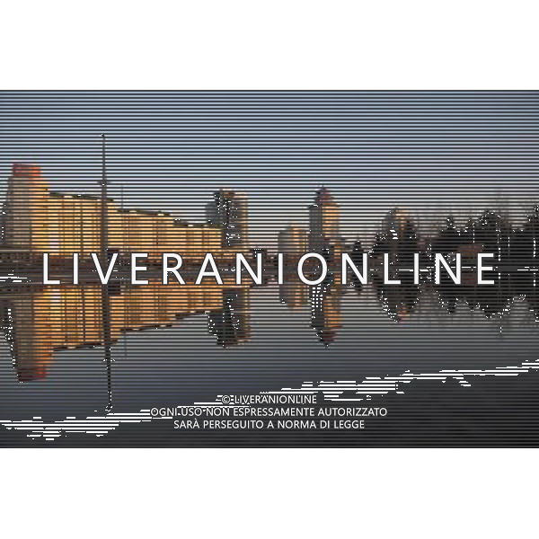 ASTANA, April 3, 2011 Photo taken on April 3, 2011 shows a view of Astana, capital of Kazakhstan. Astana, formerly known as Akmola, is located in the north central portion of Kazakhstan. The city became the nation\'s \'permanent capital\' on December 10, 1997. (/Sadat) (wjd) AG. ALDO LIVERANI SAS ITALY ONLY *** Local Caption *** .