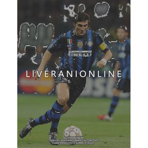 UEFA Champions League 2010/2011 Quarti di Finale Andata Milano - 05.04.2011 Inter-Shalke 04 Nella Foto:zanetti /Ph.Vitez-Ag. Aldo Liverani