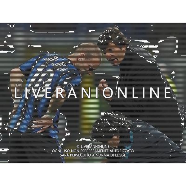 UEFA Champions League 2010/2011 Quarti di Finale Andata Milano - 05.04.2011 Inter-Shalke 04 Nella Foto:leonardo-sneijder /Ph.Vitez-Ag. Aldo Liverani