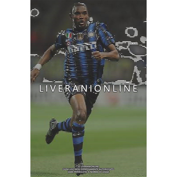 UEFA Champions League 2010/2011 Quarti di Finale Andata Milano - 05.04.2011 Inter-Shalke 04 Nella Foto:Samuel Eto\'o /Ph.Vitez-Ag. Aldo Liverani
