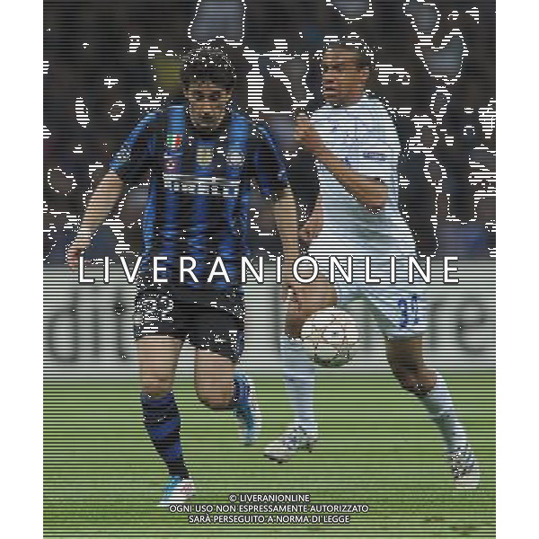 UEFA Champions League 2010/2011 Quarti di Finale Andata Milano - 05.04.2011 Inter-Shalke 04 Nella Foto:Diego Milito /Ph.Vitez-Ag. Aldo Liverani