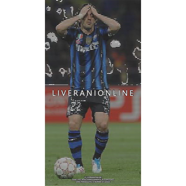UEFA Champions League 2010/2011 Quarti di Finale Andata Milano - 05.04.2011 Inter-Shalke 04 Nella Foto:Diego Milito /Ph.Vitez-Ag. Aldo Liverani