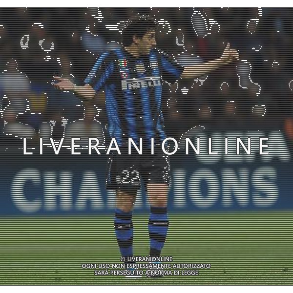 UEFA Champions League 2010/2011 Quarti di Finale Andata Milano - 05.04.2011 Inter-Shalke 04 Nella Foto:Diego Milito /Ph.Vitez-Ag. Aldo Liverani
