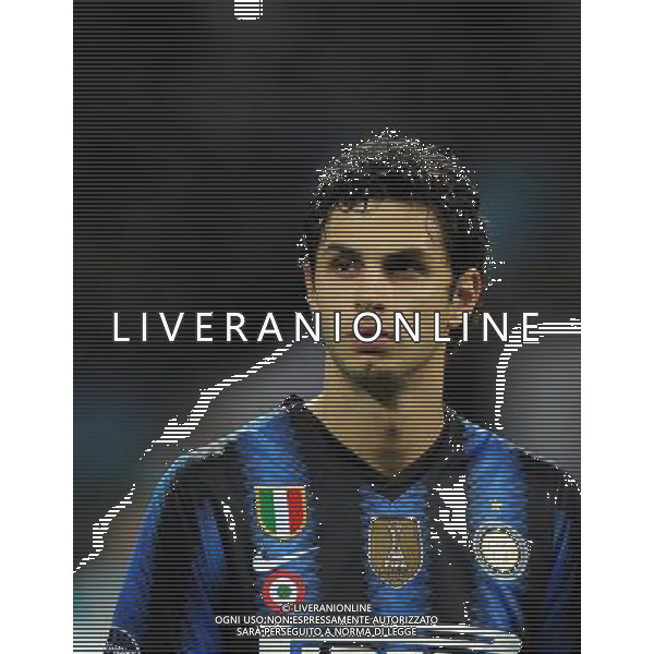 UEFA Champions League 2010/2011 Quarti di Finale Andata Milano - 05.04.2011 Inter-Shalke 04 Nella Foto:Andrea Ranocchia /Ph.Vitez-Ag. Aldo Liverani