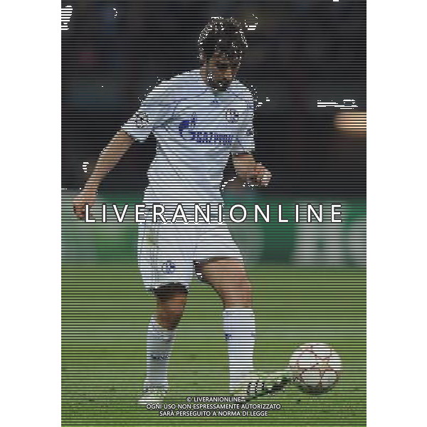 UEFA Champions League 2010/2011 Quarti di Finale Andata Milano - 05.04.2011 Inter-Shalke 04 Nella Foto:Raœl Gonz‡lez /Ph.Vitez-Ag. Aldo Liverani