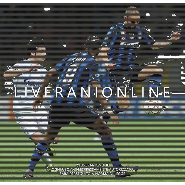 UEFA Champions League 2010/2011 Quarti di Finale Andata Milano - 05.04.2011 Inter-Shalke 04 Nella Foto:Wesley Sneijder /Ph.Vitez-Ag. Aldo Liverani