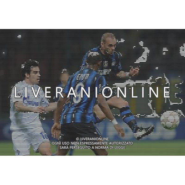 UEFA Champions League 2010/2011 Quarti di Finale Andata Milano - 05.04.2011 Inter-Shalke 04 Nella Foto:Wesley Sneijder /Ph.Vitez-Ag. Aldo Liverani