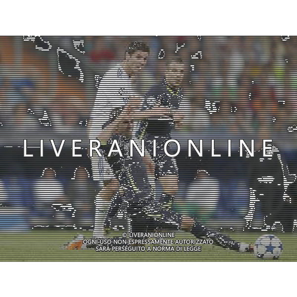 Real Madrid\'s Xabi Alonso during Champions League Match. April 05, 2011. (ALTERPHOTOS/Alvaro Hernandez) MADRID 05/04/2011 4 DI FINALE CHAMPIONS LEAGUE REAL MADRID-TOTTENHAM AG ALDO LIVERANI ONLY ITALY