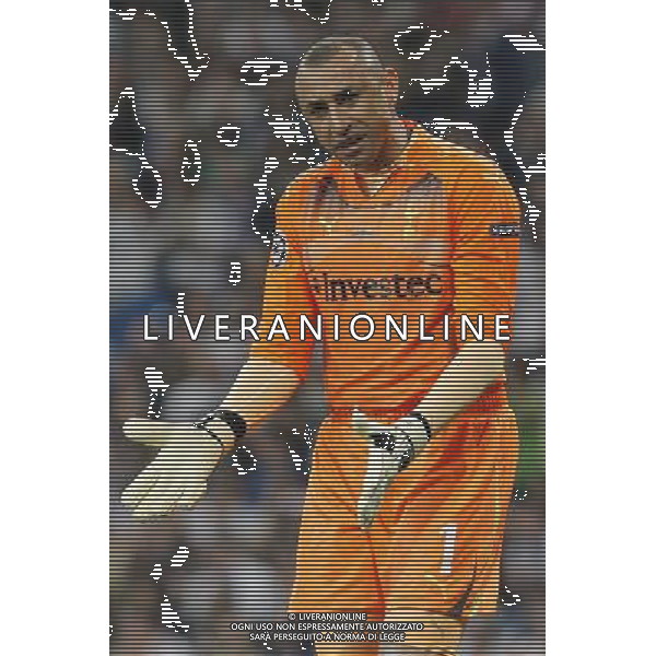 Tottenham\'s Heurelho Gomes during Champions League match on April, 5th 2011. Photo: Cesar Cebolla / ALFAQUI MADRID 05/04/2011 4 DI FINALE CHAMPIONS LEAGUE REAL MADRID-TOTTENHAM AG ALDO LIVERANI ONLY ITALY