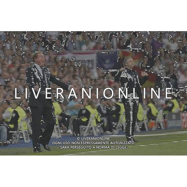 Real Madrid\'s and Tottenham\'s during Champions League match on April, 5th 2011. Photo: Cesar Cebolla / ALFAQUI MADRID 05/04/2011 4 DI FINALE CHAMPIONS LEAGUE REAL MADRID-TOTTENHAM AG ALDO LIVERANI ONLY ITALY