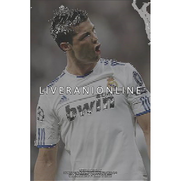 Real Madrid\'s Cristiano Ronaldo goal during Champions League match on April, 5th 2011. Photo: Cesar Cebolla / ALFAQUI MADRID 05/04/2011 4 DI FINALE CHAMPIONS LEAGUE REAL MADRID-TOTTENHAM AG ALDO LIVERANI ONLY ITALY