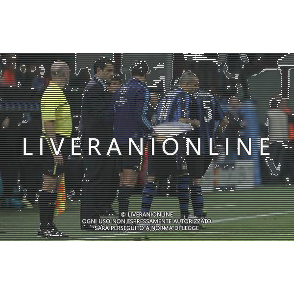 Milano 05-04-2011 Champions League 2010/11 inter-schalke 5:2 nella foto dejan stankovic esce dal campo ph marco luzzani/ag aldo liverani s.a.s.