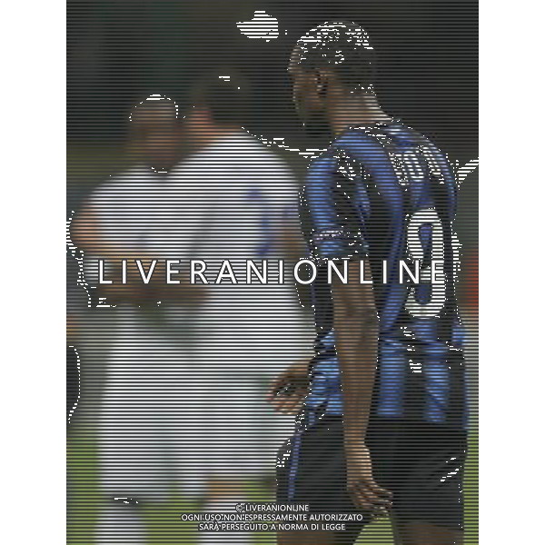 Milano 05-04-2011 Champions League 2010/11 inter-schalke 5:2 nella foto samuel eto\'o deluso a fine gara ph marco luzzani/ag aldo liverani s.a.s.