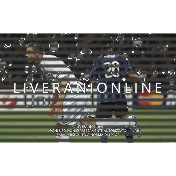 Milano 05-04-2011 Champions League 2010/11 inter-schalke 5:2 nella foto edu eslta dopo il gol ph marco luzzani/ag aldo liverani s.a.s.