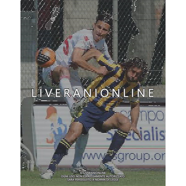 Finale Coppa Italia Lega Pro 2010/2011 Andata Carpi (MO) - 06.04.2011 Carpi-Juve Stabia Nella Foto:Gabriele Cioffi-Giorgio Corona /Ph.Vitez-Ag. Aldo Liverani