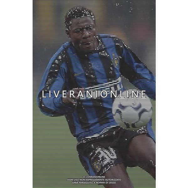 Milano 25/03/2004 Coppa UEFA 2003/04 inter-benfica nella foto martins obafemi ph marco luzzani/ag aldo liverani s.a.s.