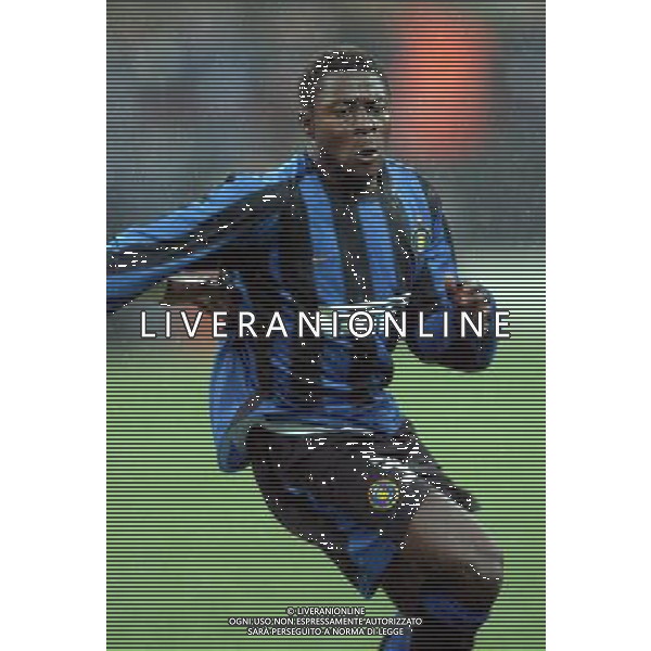 Milano 25/03/2004 Coppa UEFA 2003/04 inter-benfica nella foto martins obafemi ph marco luzzani/ag aldo liverani s.a.s.