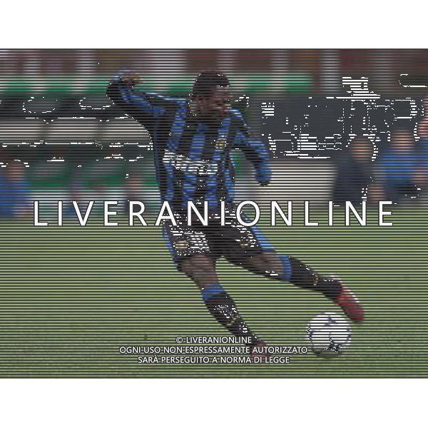 Milano 25/03/2004 Coppa UEFA 2003/04 inter-benfica nella foto martins obafemi ph marco luzzani/ag aldo liverani s.a.s.