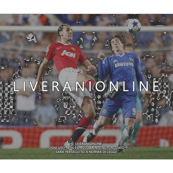 ©Kieran Galvin IPS/Kieran Galvin IPS/MAXPPP - 06/04/2011 ; LONDON ; - Rio Ferdinand of Manchester United beats Chelsea\'s Fernando Torres.Champions League Quarter Final 1st Leg.Chelsea v Manchester United..at Stamford Bridge, London on 06/04/2011..Picture by Kieran Galvin - Copyright: IPS Photo Agency: 21 Delisle Road London SE28 0JD - Personal mobile: 07866733258 ... ******************* UK OUT ******************* AG ALDO LIVERANI S A S ONLY ITALY