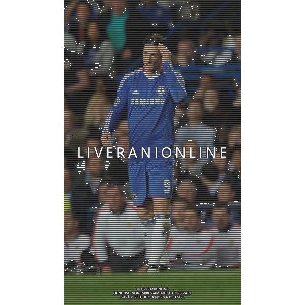 Chelsea Fernando Torres is pictured during the Champions League quarters final between Chelsea and Manchester United United at Stamford Bridge, London, Great Britain on 06 April 2011. ©PHOTOSHOT/AGENZIA ALDO LIVERANI SAS - ITALY ONLY - EDITORIAL USE ONLY - CHELSEA - MANCHESTER UNITED ANDATA QUARTI DI FINALE DI CHAMPIONS LEAGUE 06/04/2011