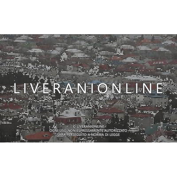 General view of Reykjavik from the top of Hallgrimskirkja Cathedral in ReykjavÕk, Iceland, 6 April 2011. Recovering from the financial crisis the country will vote on a referendum on 9 April 2011 wether to accept the conditions to pay back the debt of millions to the UK. A previous referendum on 6 March 2010 regarding a previous offer made by the United Kingdom and the Netherlands was defeated, with 93% voting against and less than 2% in favor of agreeing to the terms. Vedute ed immagini dell\' Islanda , con capitale Reykjavik la cui economia  \' saltata \' per colpa della crisi finanziaria che ha colpito l\'intera Europa AG.ALDO LIVERANI SAS ITALY ONLY *** Local Caption *** .