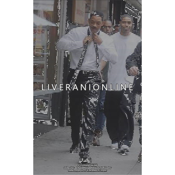 Will Smith on the set of \'Men In Black 3\' on April 7, 2011 in New York City. AG ALDOL IVERANI ONLY ITALY