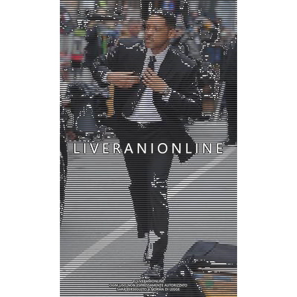 Will Smith on the set of \'Men In Black 3\' on April 7, 2011 in New York City. AG ALDOL IVERANI ONLY ITALY