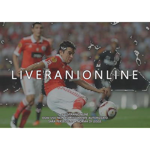 20110407: LISBON, PORTUGAL - SL Benfica vs PSV Eindhoven: UEFA Europa League 2010/2011 - Quarter-Finals, First Leg. In picture: Javier Saviola (Benfica). PHOTO: Alvaro Isidoro/CITYFILES AG ALDO LIVERANI ONLY ITALY