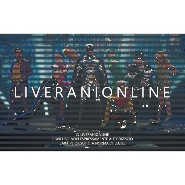 LONDON, UNITED KINGDOM 12 APRIL : Pic Shows the launch of the Batman Live world arena tour at the Horticultural halls on April, 12th, 2011 in London, England AG ALDO LIVERANI ONLY ITALY