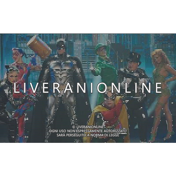 LONDON, UNITED KINGDOM 12 APRIL : Pic Shows the launch of the Batman Live world arena tour at the Horticultural halls on April, 12th, 2011 in London, England AG ALDO LIVERANI ONLY ITALY