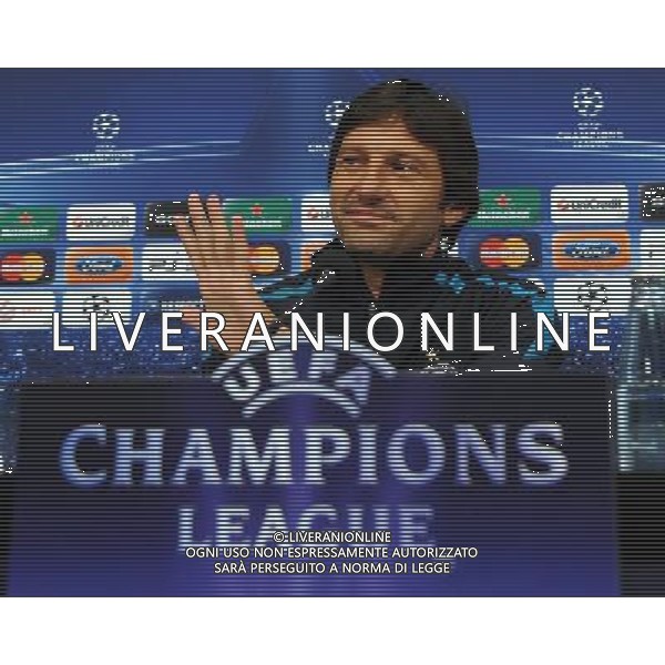 UEFA Champions League 2010/2011 Quarti di Finale Ritorno Gelsenkirchen (Germania) - 12.04.2011 Allenamenti e Conferenza Stampa Shalke04 Inter Nella Foto: /Ph.Vitez-Ag. Aldo Liverani