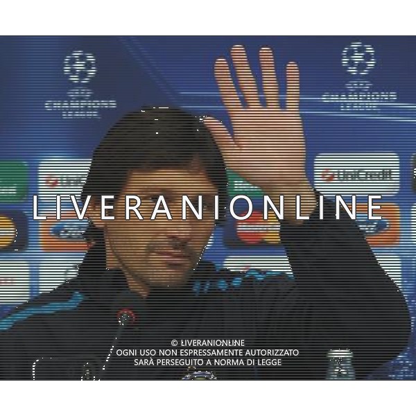 UEFA Champions League 2010/2011 Quarti di Finale Ritorno Gelsenkirchen (Germania) - 12.04.2011 Allenamenti e Conferenza Stampa Shalke04 Inter Nella Foto: /Ph.Vitez-Ag. Aldo Liverani