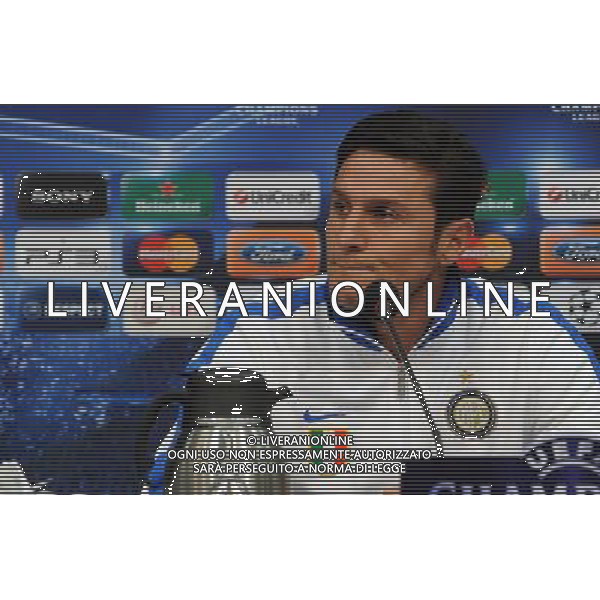 UEFA Champions League 2010/2011 Quarti di Finale Ritorno Gelsenkirchen (Germania) - 12.04.2011 Allenamenti e Conferenza Stampa Shalke04 Inter Nella Foto:Javier Zanetti /Ph.Vitez-Ag. Aldo Liverani