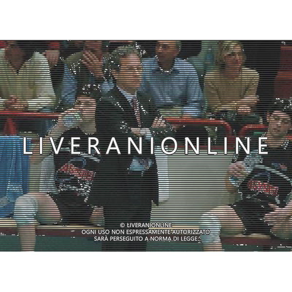 PIACENZA 01/04/04 PLAY OFF CAMPIONATO ITALIANO DI PALLAVOLO 2003/04 COPRASYSTEL PIACENZA-EDILBASSO PADOVA NELLA FOTO VELASCO JULIO PH GIGI ARCAINI/AG.ALDO LIVERANI