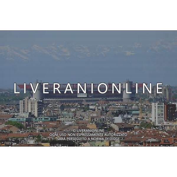 MILANO 13/4/2011 TERRAZZA MARTINI NELLA FOTO LO STADIO MEAZZA FOTO ROMANO/AG ALDO LIVERANI