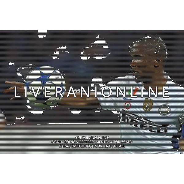 UEFA Champions League 2010/2011 Quarti di Finale Ritorno Gelsenkirchen (Germania) - 13.04.2011 Schalke 04-Inter Nella Foto:Samuel Eto\'o /Ph.Vitez-Ag. Aldo Liverani