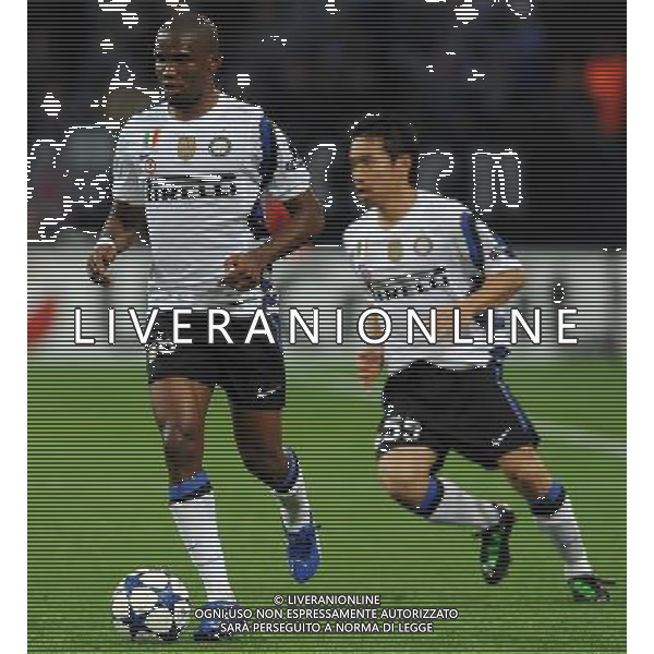 UEFA Champions League 2010/2011 Quarti di Finale Ritorno Gelsenkirchen (Germania) - 13.04.2011 Schalke 04-Inter Nella Foto:Samuel Eto\'o /Ph.Vitez-Ag. Aldo Liverani