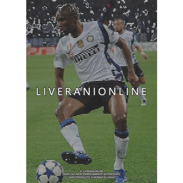UEFA Champions League 2010/2011 Quarti di Finale Ritorno Gelsenkirchen (Germania) - 13.04.2011 Schalke 04-Inter Nella Foto:Samuel Eto\'o /Ph.Vitez-Ag. Aldo Liverani