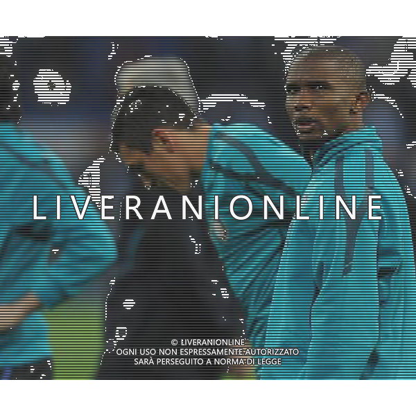 UEFA Champions League 2010/2011 Quarti di Finale Ritorno Gelsenkirchen (Germania) - 13.04.2011 Schalke 04-Inter Nella Foto:Samuel Eto\'o /Ph.Vitez-Ag. Aldo Liverani