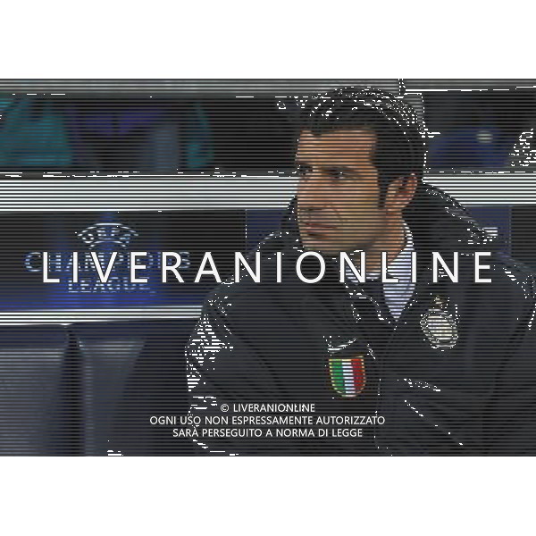 UEFA Champions League 2010/2011 Quarti di Finale Ritorno Gelsenkirchen (Germania) - 13.04.2011 Schalke 04-Inter Nella Foto:Luis Figo /Ph.Vitez-Ag. Aldo Liverani