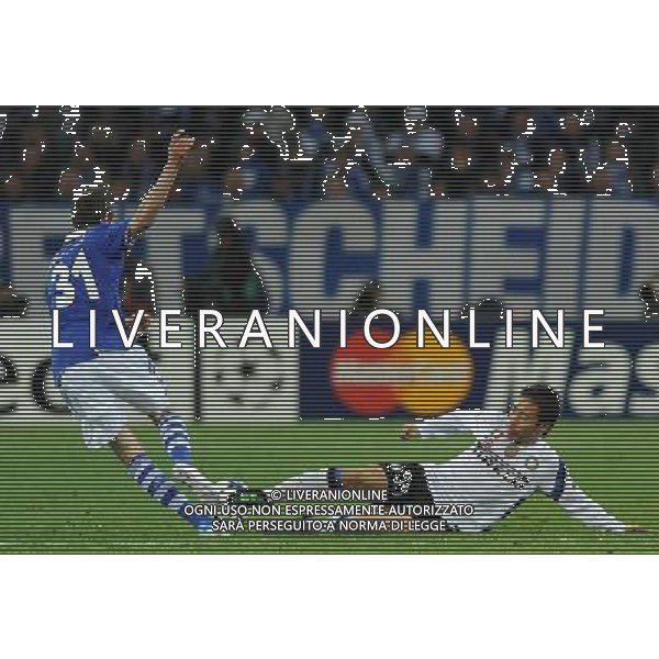 UEFA Champions League 2010/2011 Quarti di Finale Ritorno Gelsenkirchen (Germania) - 13.04.2011 Schalke 04-Inter Nella Foto:Yuto Nagatomo /Ph.Vitez-Ag. Aldo Liverani