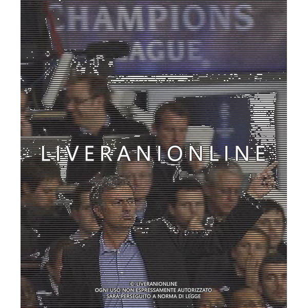 13/04/2011 ; LONDON ; UK - Real Madrid\'s Head Coach Jose\' Mourinho during the match between Tottenham and Real Madrid Uefa Champions League White Hart Lane Tottenham-Real Madrid 0-1 ©Marcello Pozzetti IPS/Marcello Pozzetti IPS/MAXPPP/ALDO LIVERANI SAS - ITALY ONLY - 
