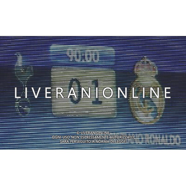 13/04/2011 ; LONDON ; UK - TABELLONE Uefa Champions League White Hart Lane Tottenham-Real Madrid 0-1 ©Marcello Pozzetti IPS/Marcello Pozzetti IPS/MAXPPP/ALDO LIVERANI SAS - ITALY ONLY - 